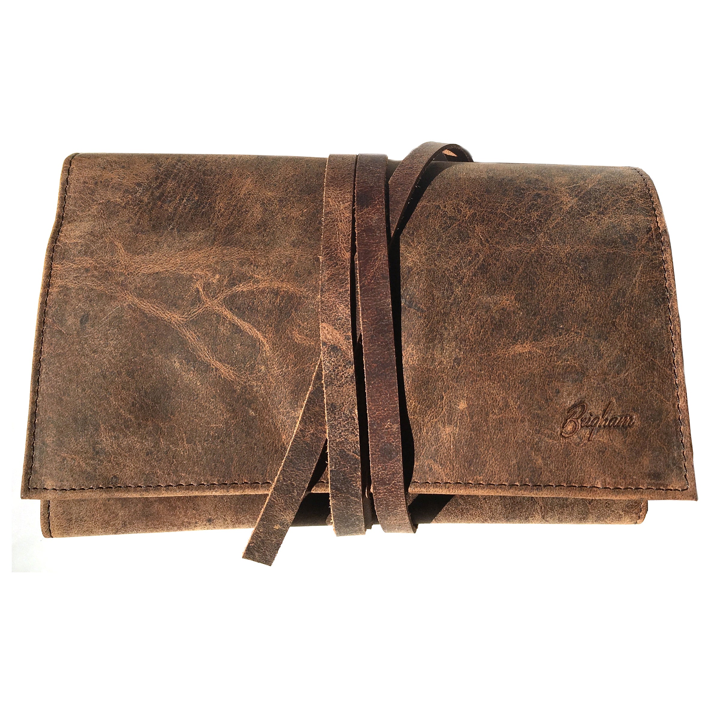 Brigham Roll-Up Pipe & Tobacco Combo Pouch