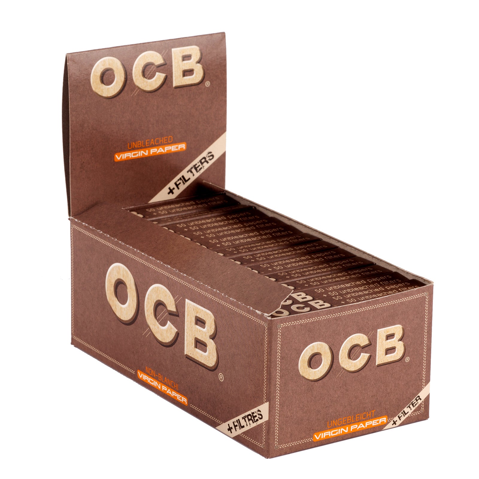 OCB Virgin Unbleached Rolling Papers