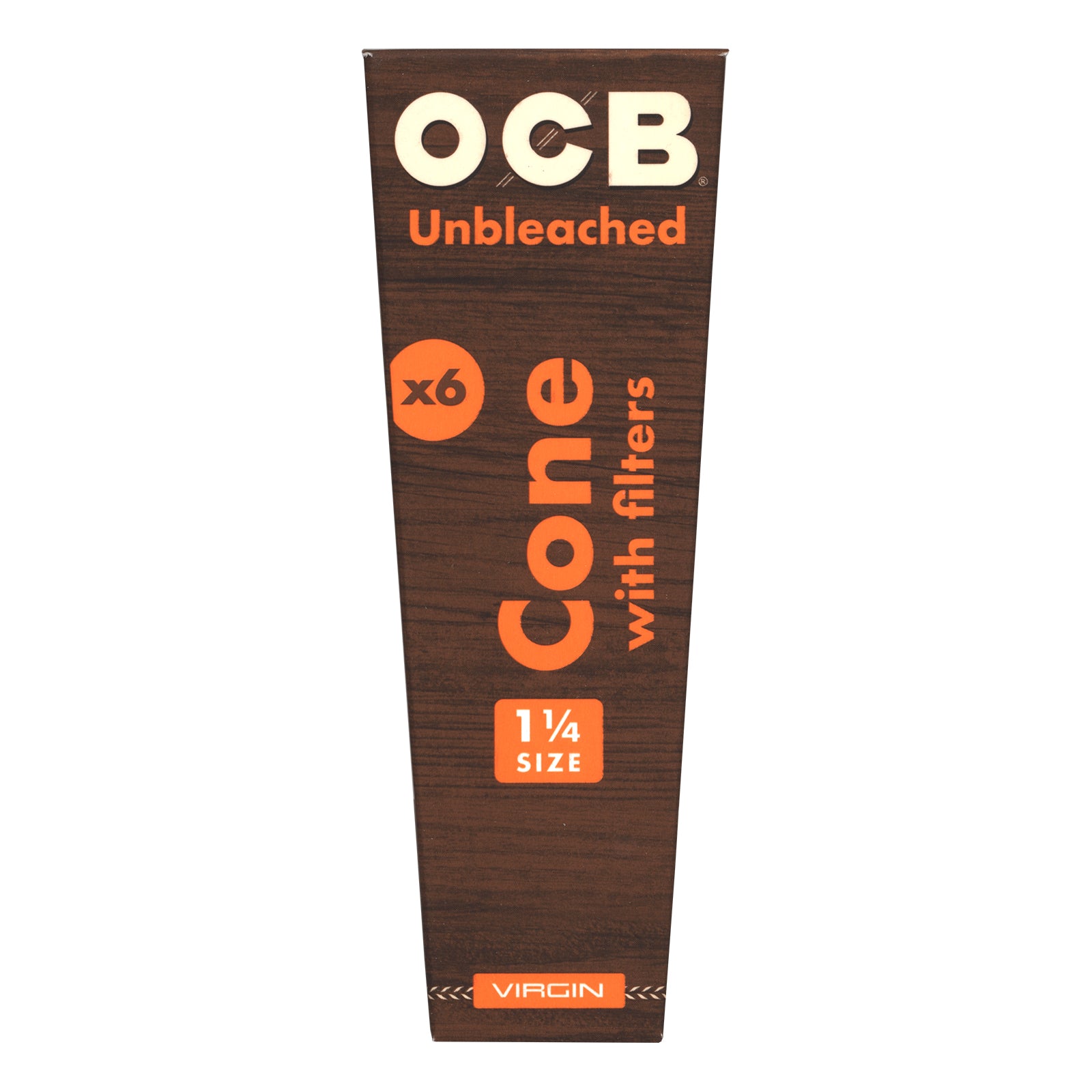 OCB Virgin Unbleached Pre-Rolled Cones