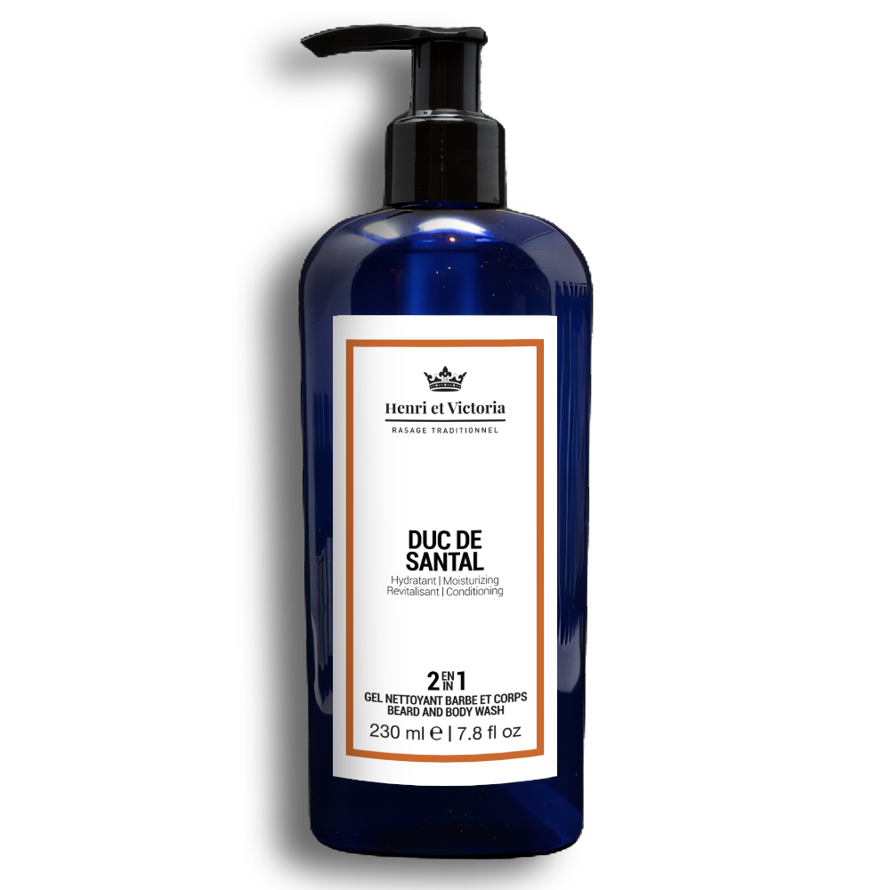 Henri et Victoria Beard and Body Wash