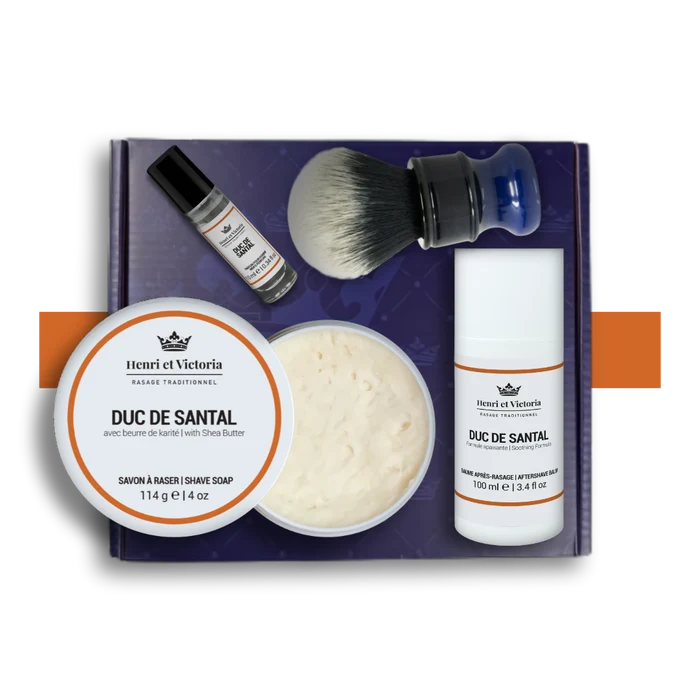 Henri et Victoria Duc du Santal Shaving Kit