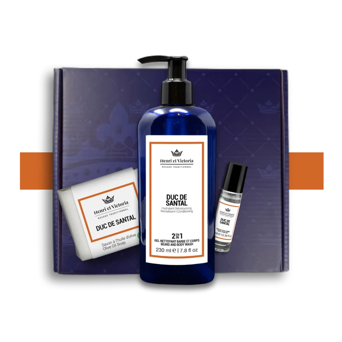 Henri et Victoria Duc du Santal Shower Kit