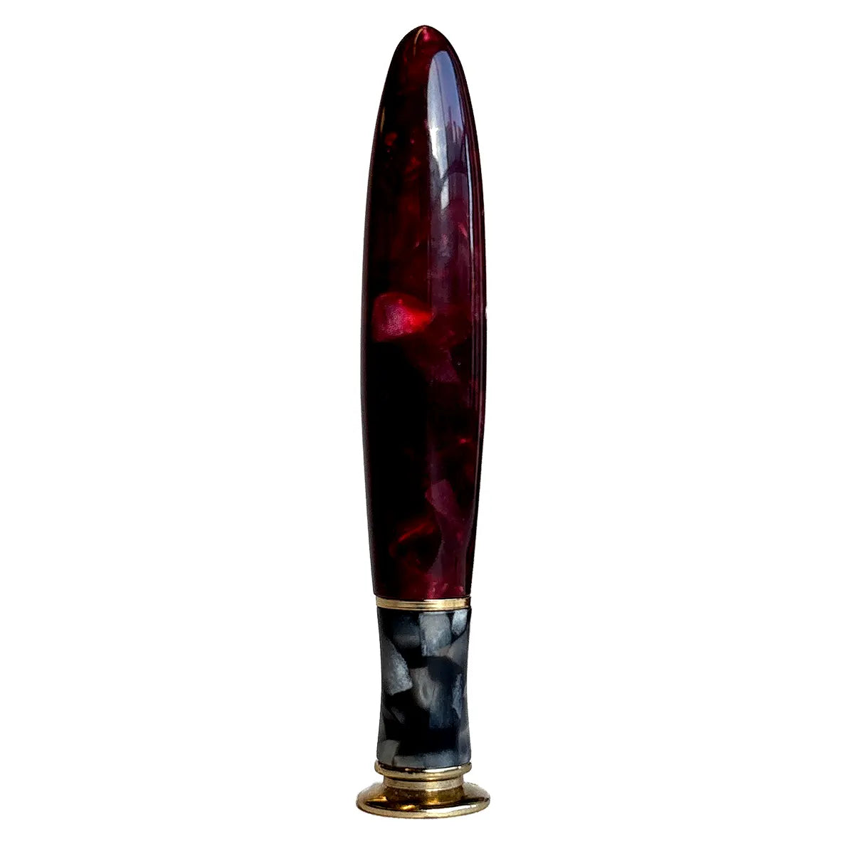 Burgundy Acrylic Pipe Tool