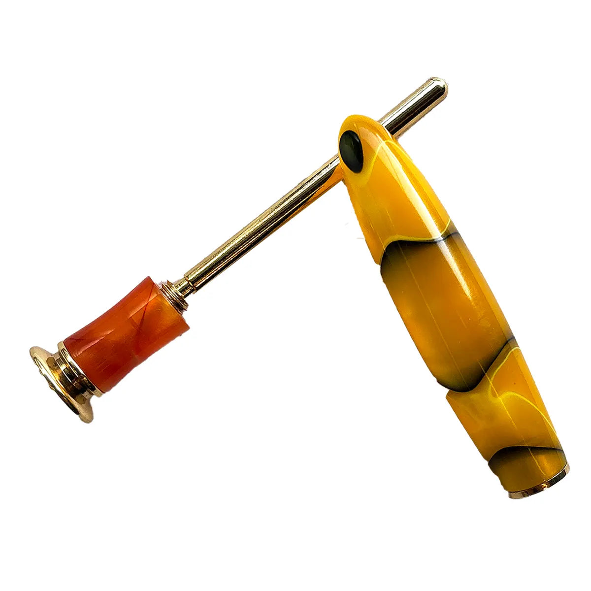 Yellow Acrylic Pipe Tool