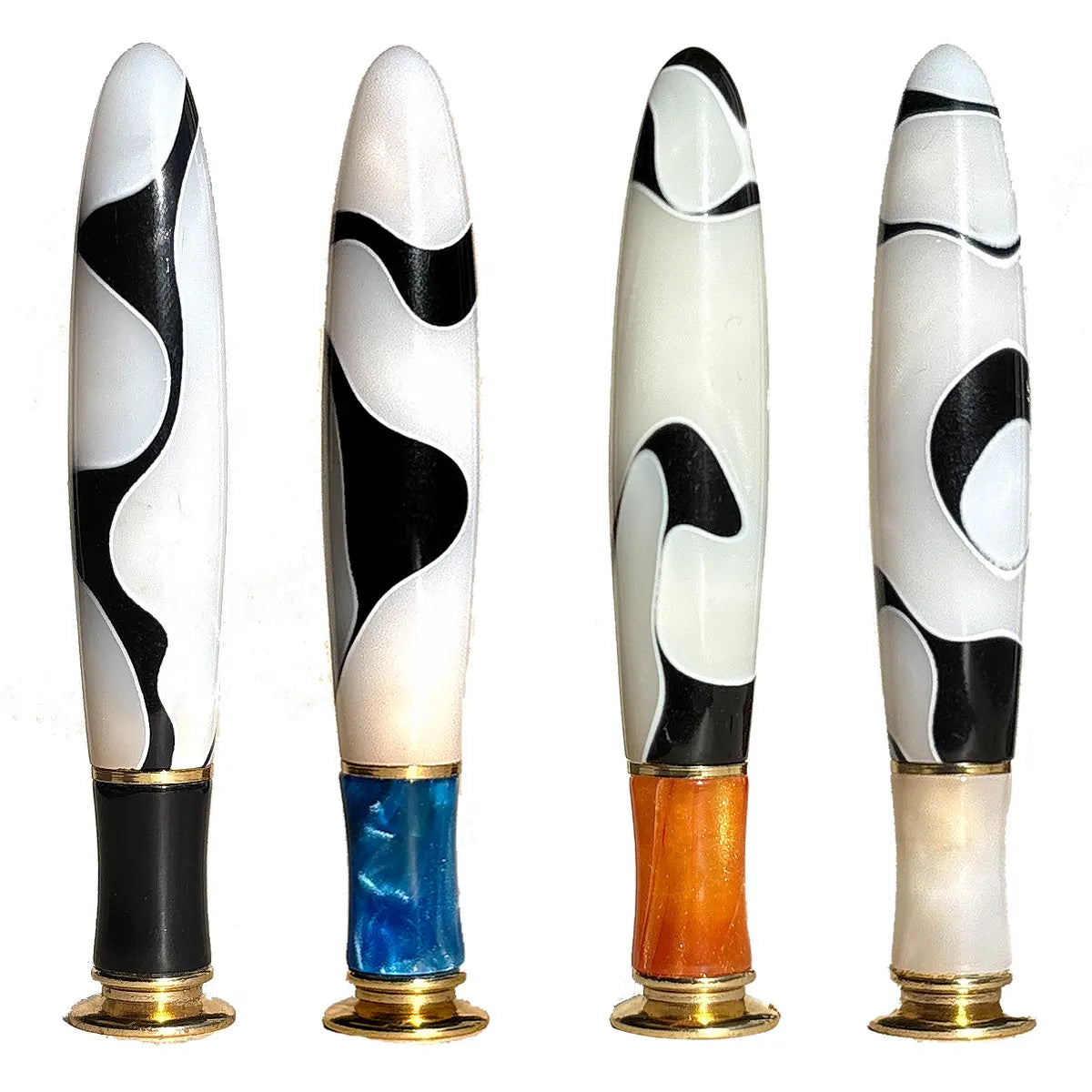 White & Black Acrylic Pipe Tool