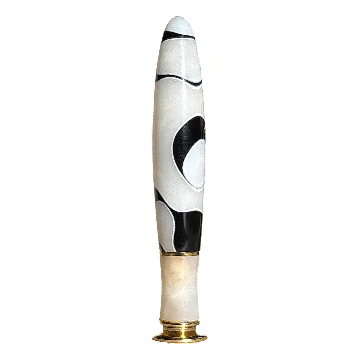 White & Black Acrylic Pipe Tool