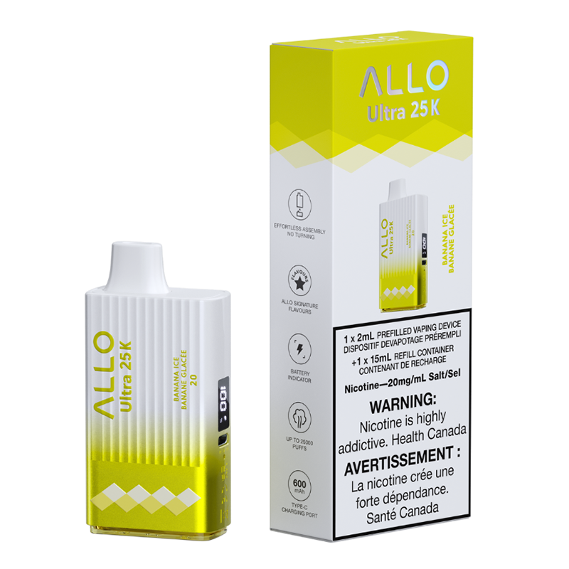 Allo Ultra 25k Puff Disposable Vapourizer
