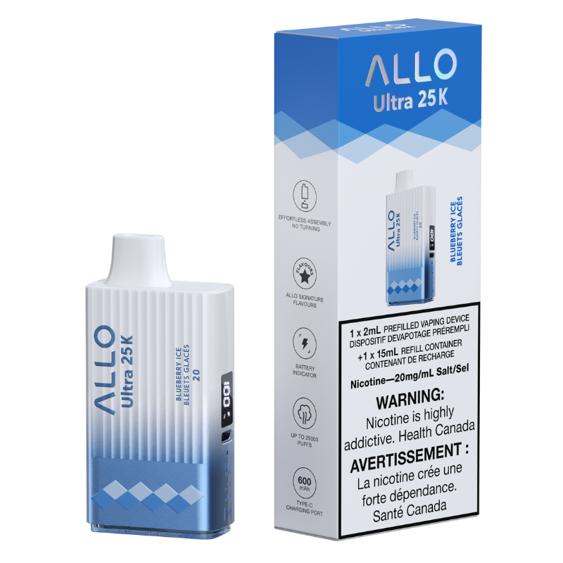 Allo Ultra 25k Puff Disposable Vapourizer