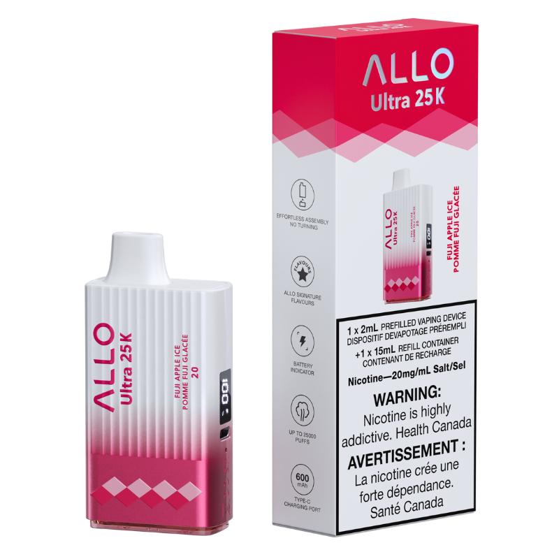 Allo Ultra 25k Puff Disposable Vapourizer
