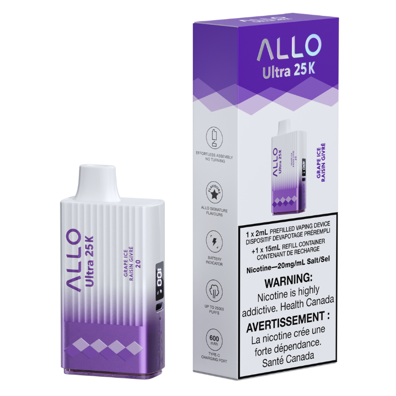 Allo Ultra 25k Puff Disposable Vapourizer