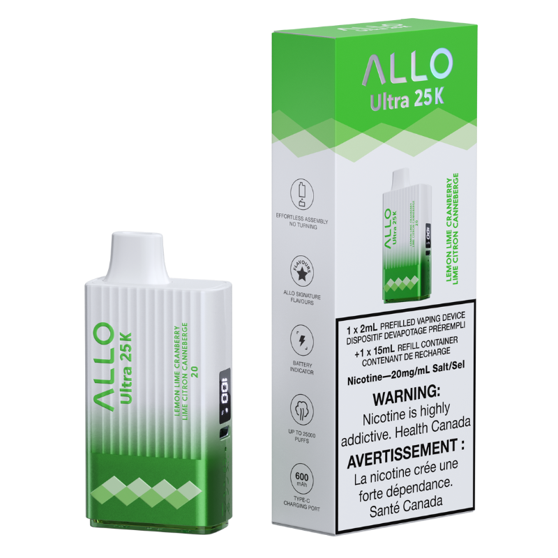 Allo Ultra 25k Puff Disposable Vapourizer