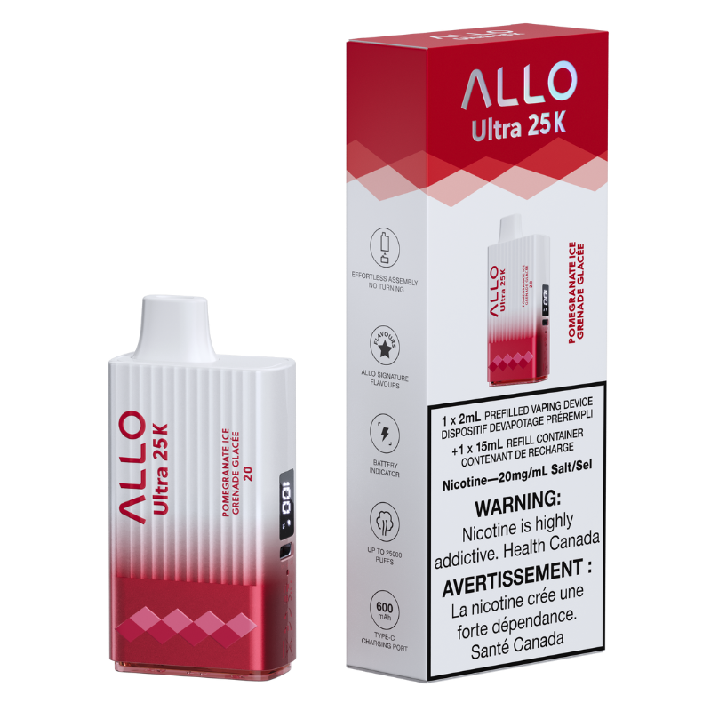 Allo Ultra 25k Puff Disposable Vapourizer