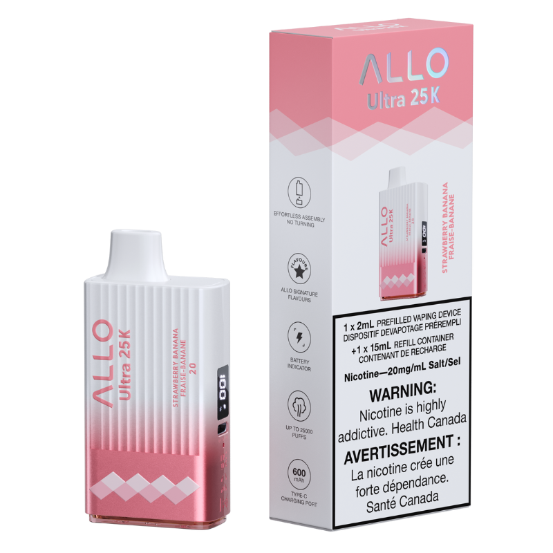 Allo Ultra 25k Puff Disposable Vapourizer