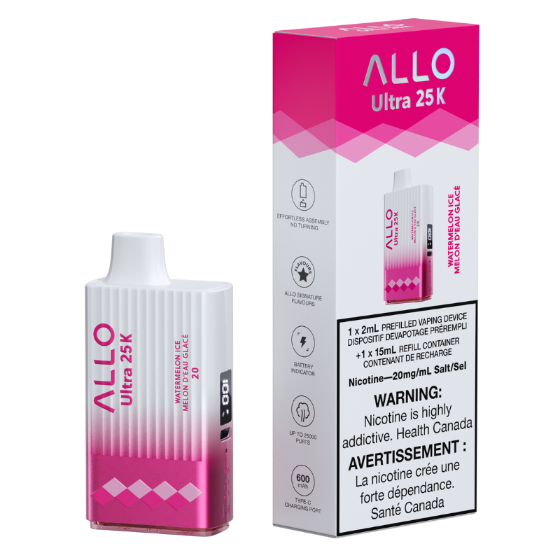 Allo Ultra 25k Puff Disposable Vapourizer