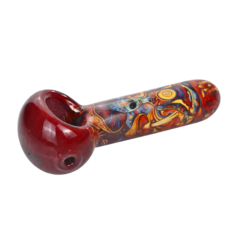4" Skull Rider Glass Pipe