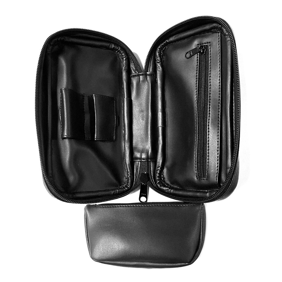 Brigham 2 Pipe & Tobacco Black Combo Case