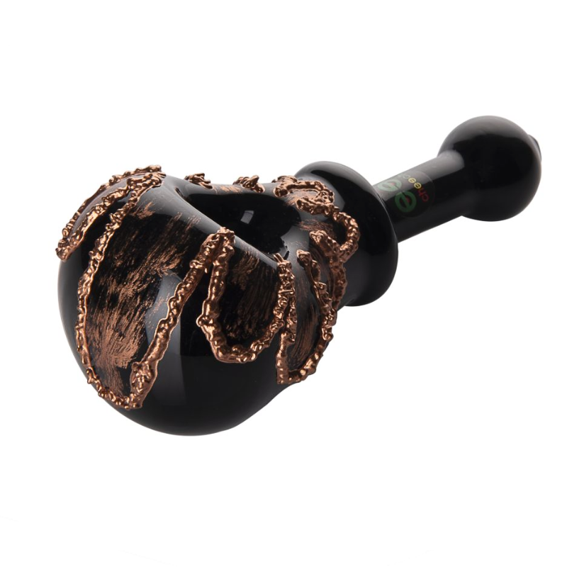 4.5" Cheech Lava Flow Glass Pipe
