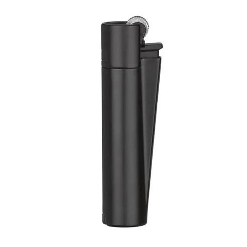 Clipper Matte Black Metal Lighter