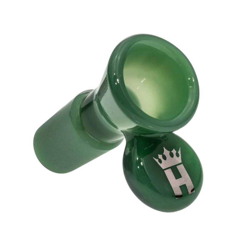 Hoss Glass 14mm Jade Green Cone Bowl