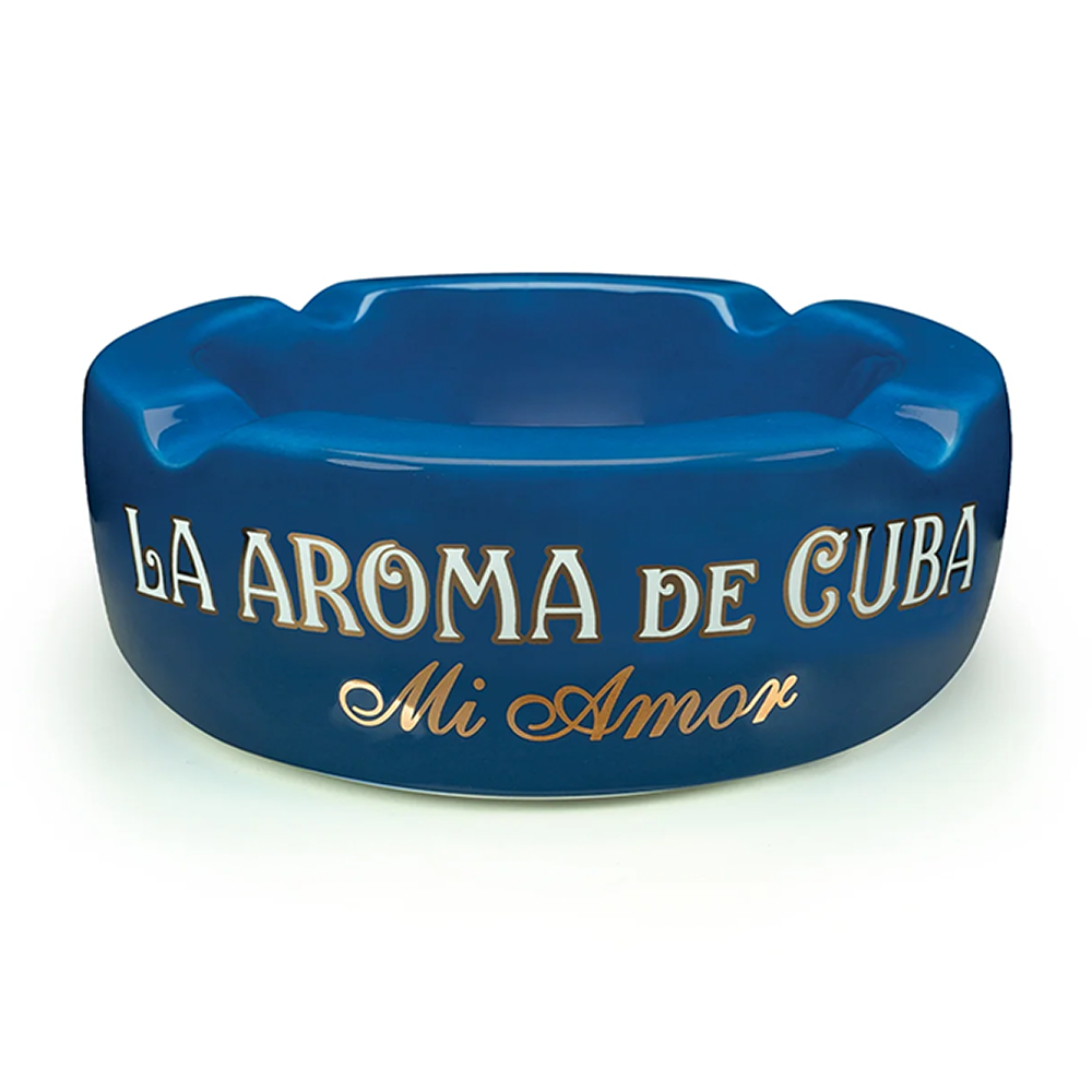La Aroma de Cuba Mi Amor Ceramic Ashtray