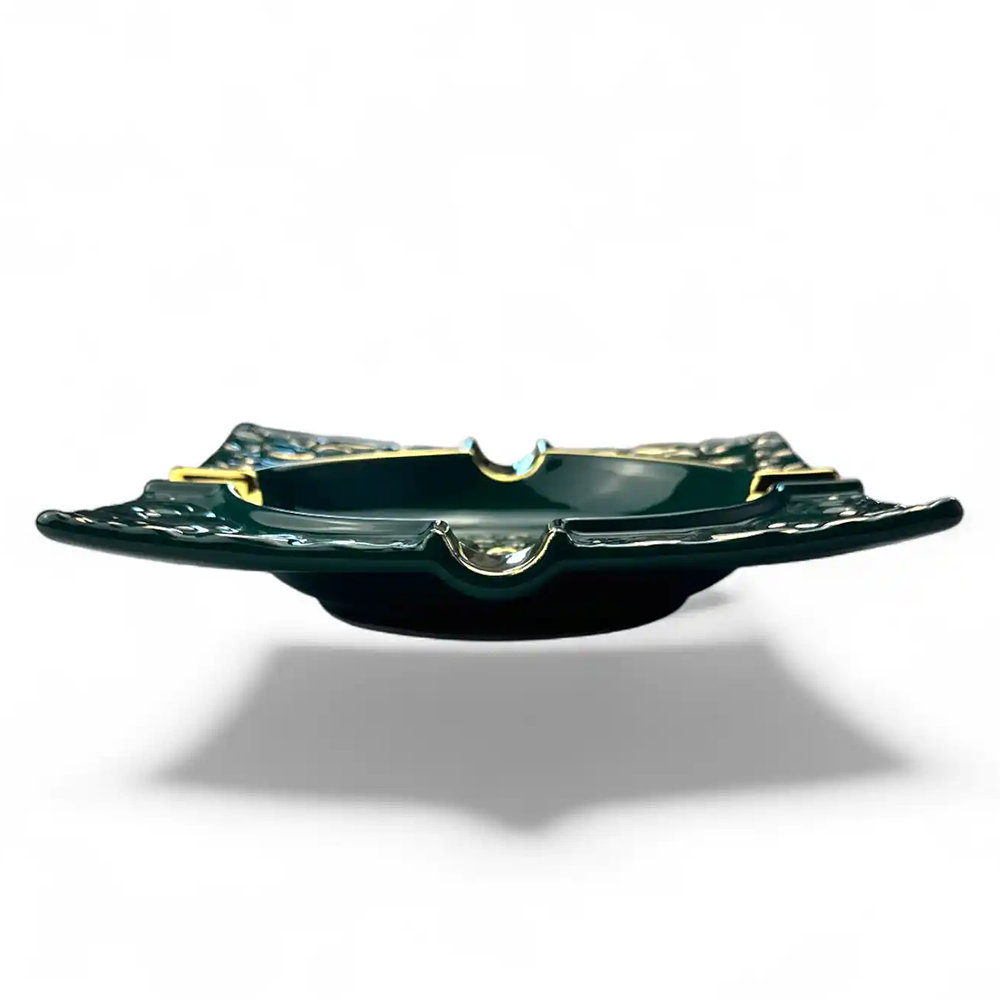Filigree Vintage Style Ceramic Ashtray