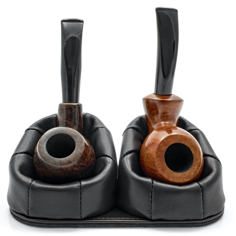 Pipe Couch Leather 2 Pipe Stand