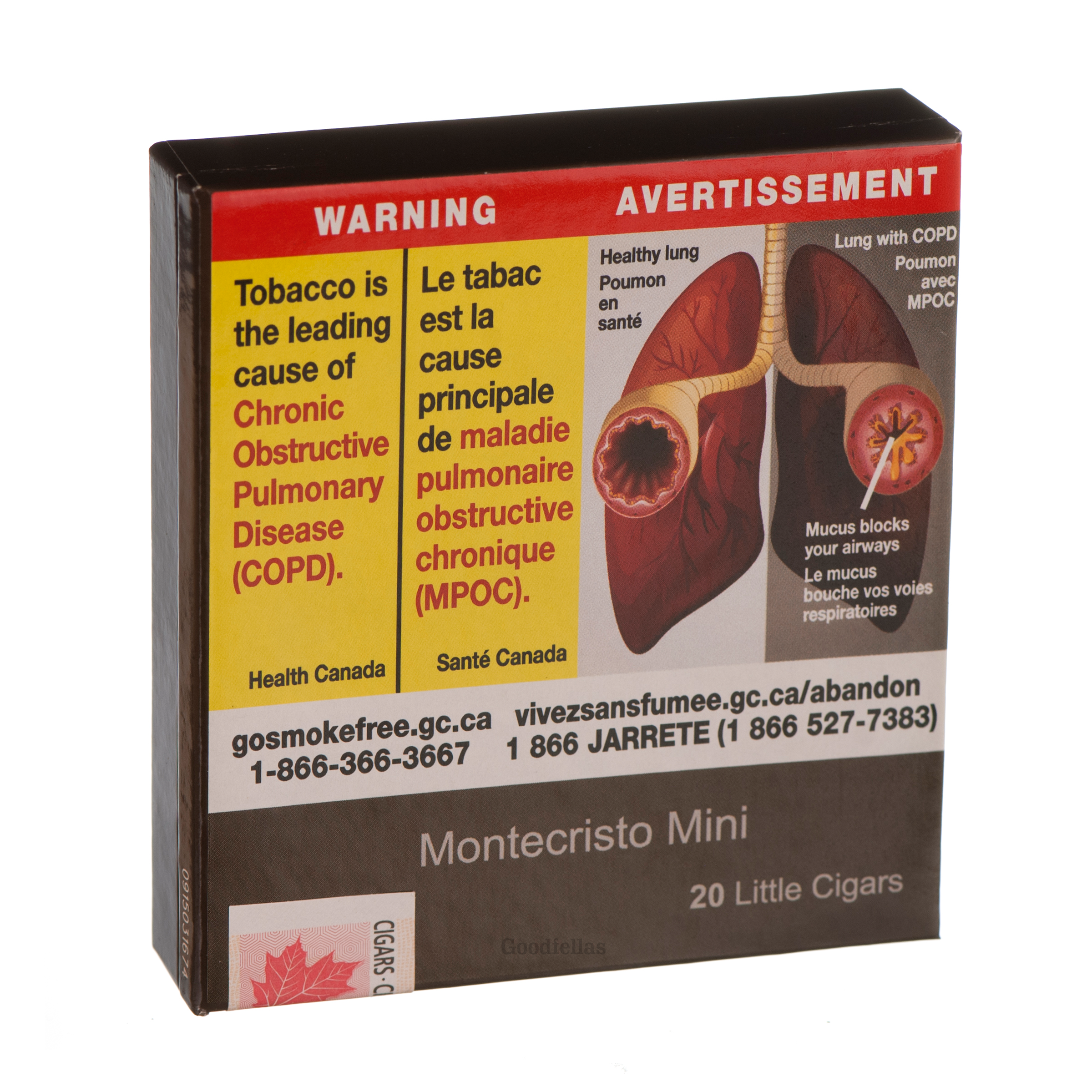 Montecristo Minis Cigarillos 20 Pack