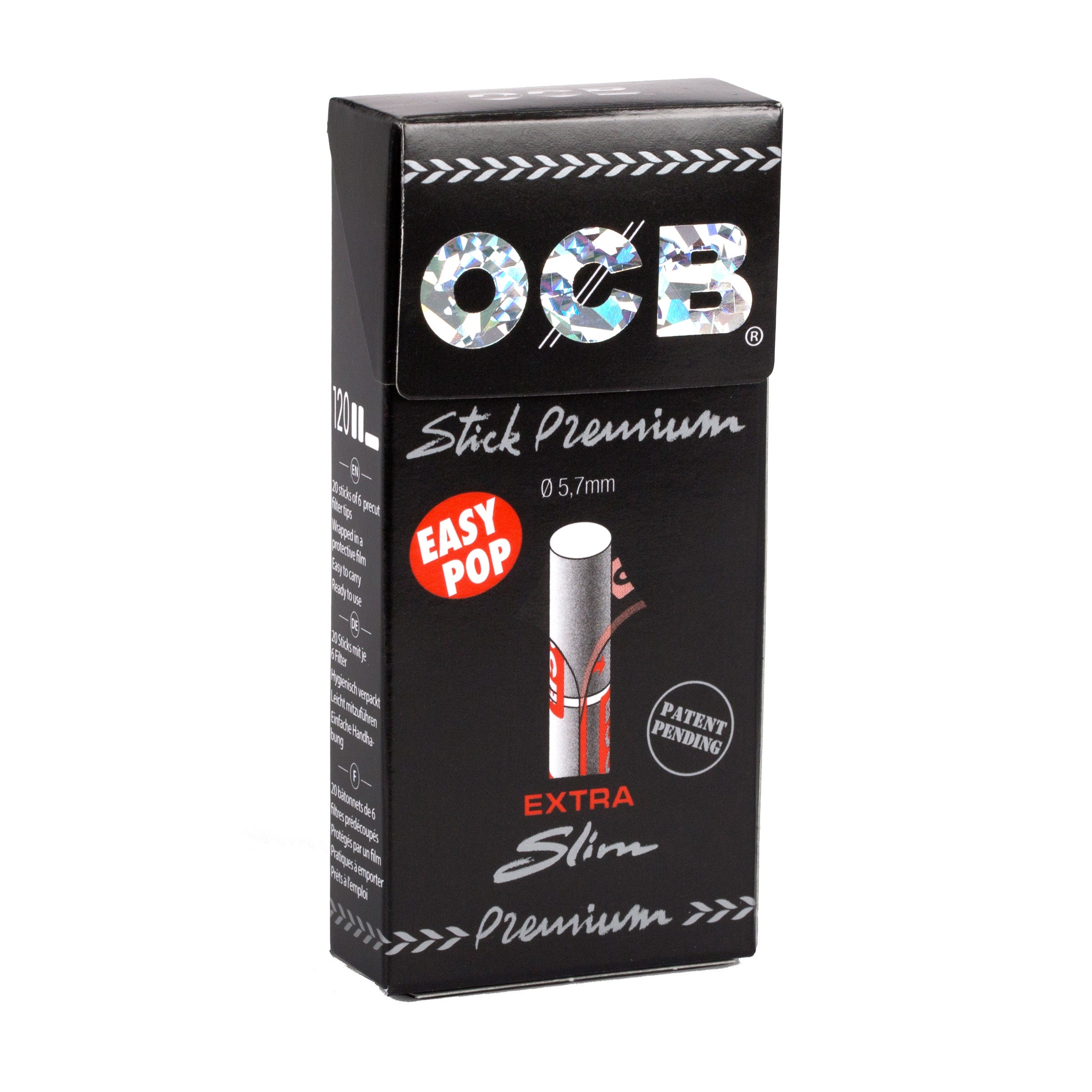 OCB Black Premium Rolling Filters