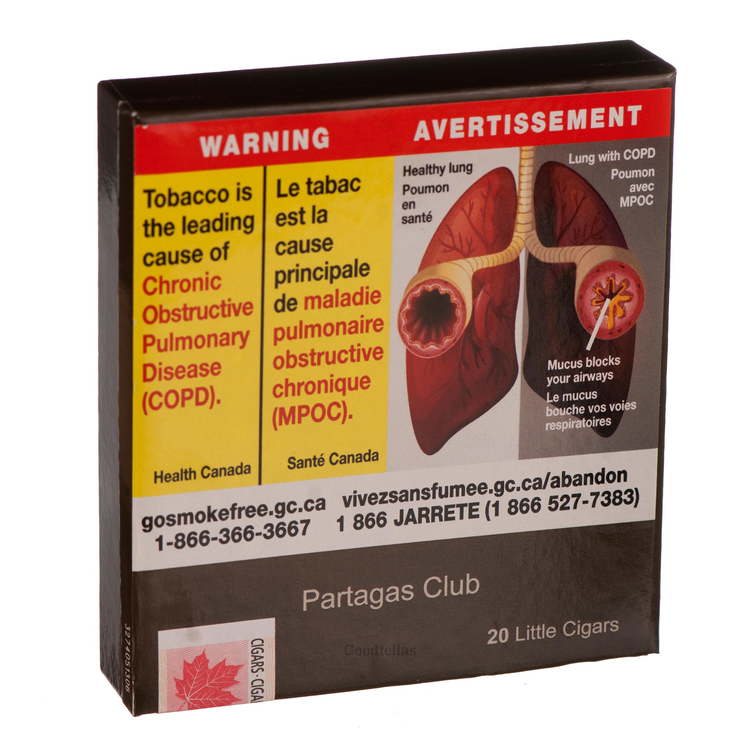 Partagas Classic Clubs 20 Pack Cigarillos