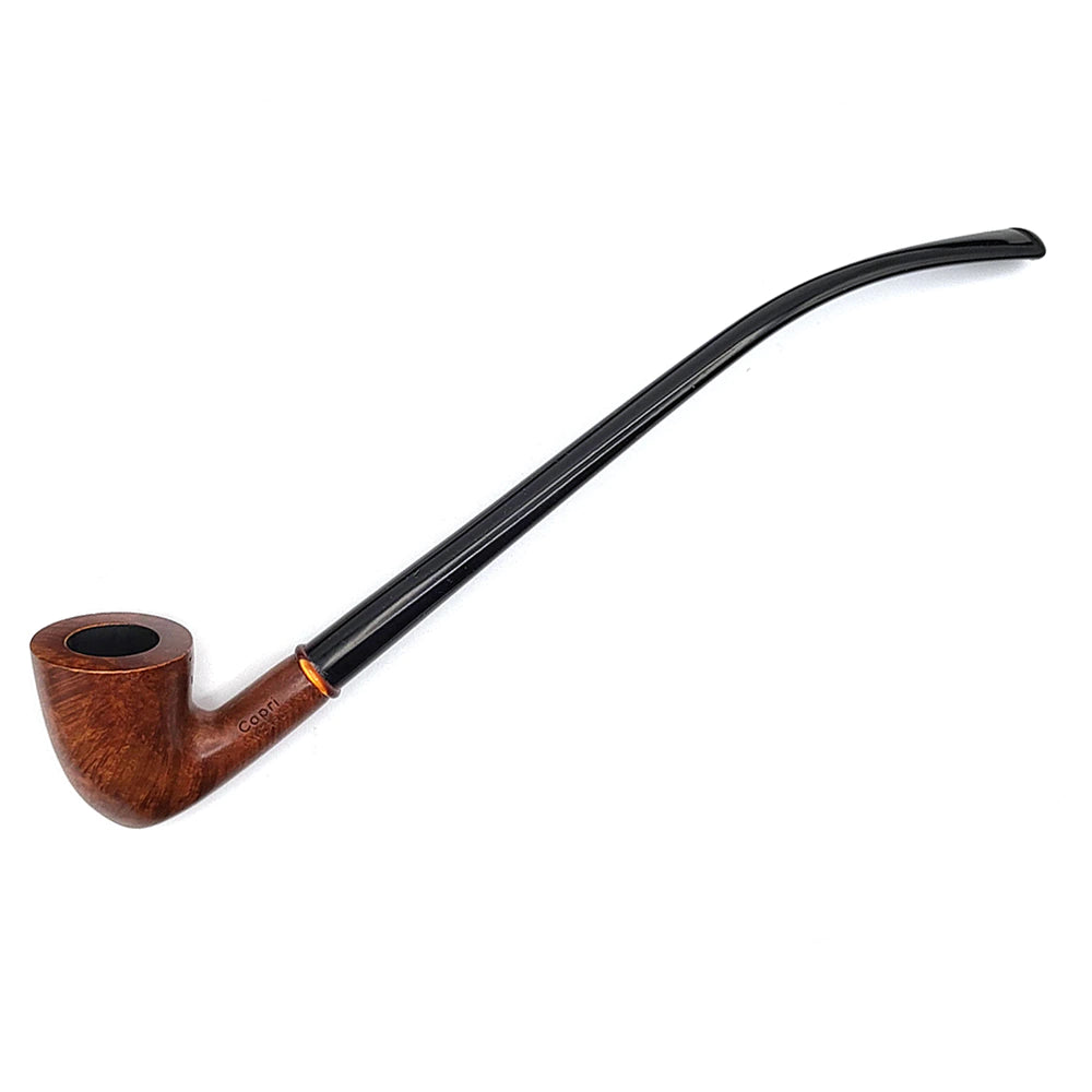 Capri Wizard #1 Brown Churchwarden Pipe