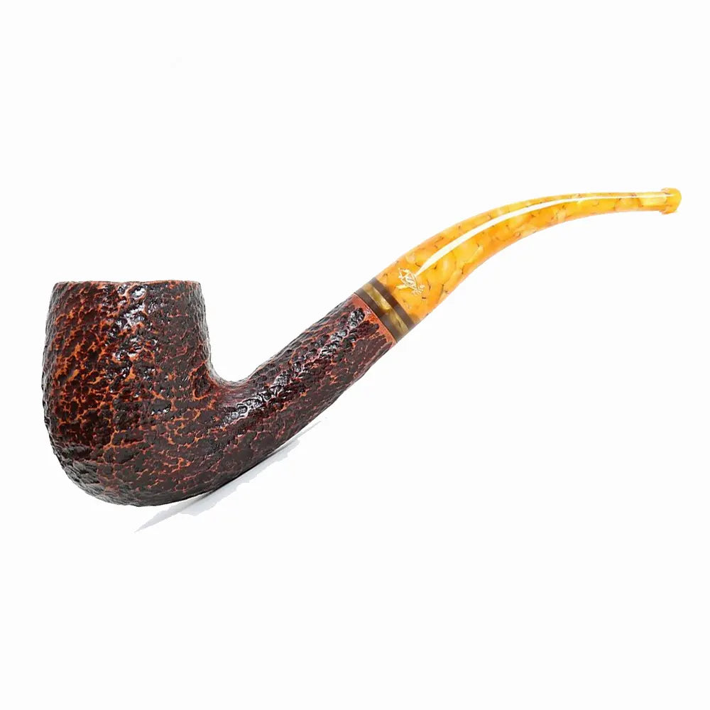 Savinelli Miele #606 Rustic Brownblast Pipe