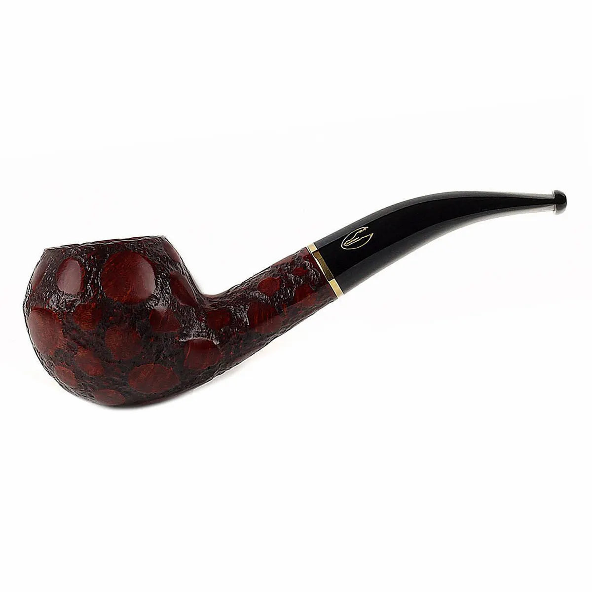 Savinelli Alligator Brown #673 Rusticated Pipe