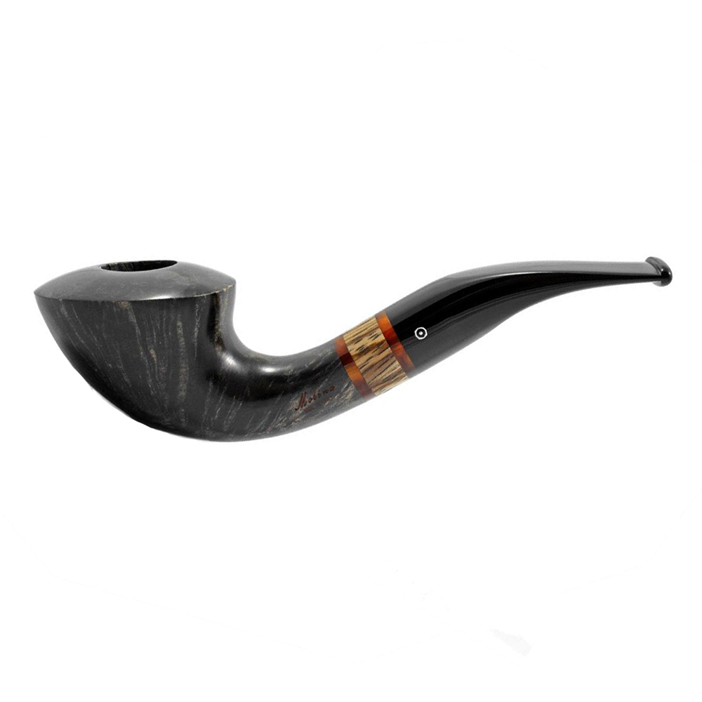 Molina Zebrano Horn Grey Pipe