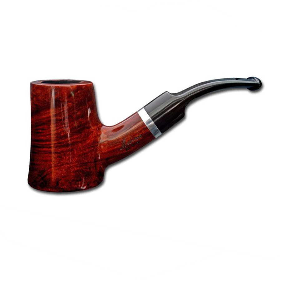 Molina Barasso Terracotta Bent Volcano Pipe