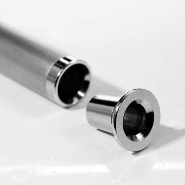 Rattray's Tuby Chrome Satin Cigarette Holder