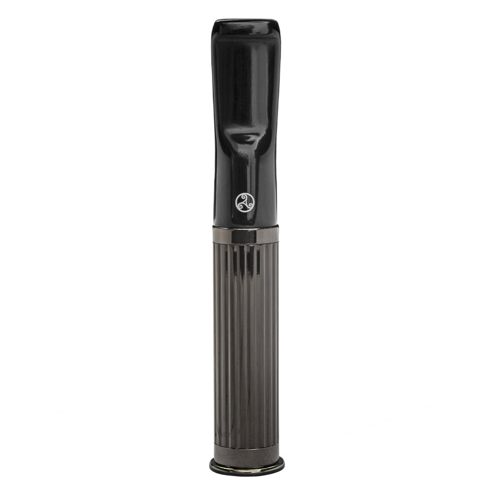 Rattray's Tuby Stripes Gunmetal Cigarette Holder