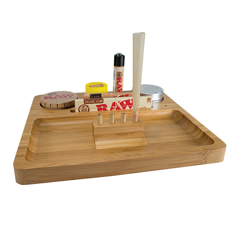 Raw Bamboo Rolling Tray
