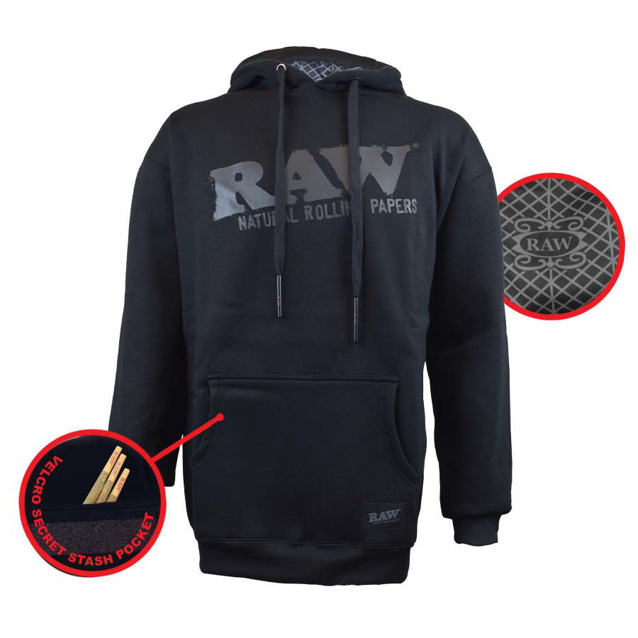 RAW Blackout Heavyweight Hoodie