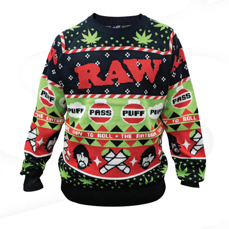 RAW Ugly Christmas Sweater V2 Green