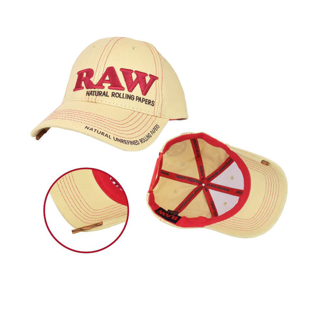 RAW Tan Hat /w Poker