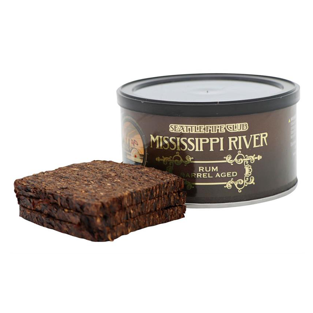 Seattle Pipe Club Mississippi River Rum Barrel Aged Pipe Tobacco