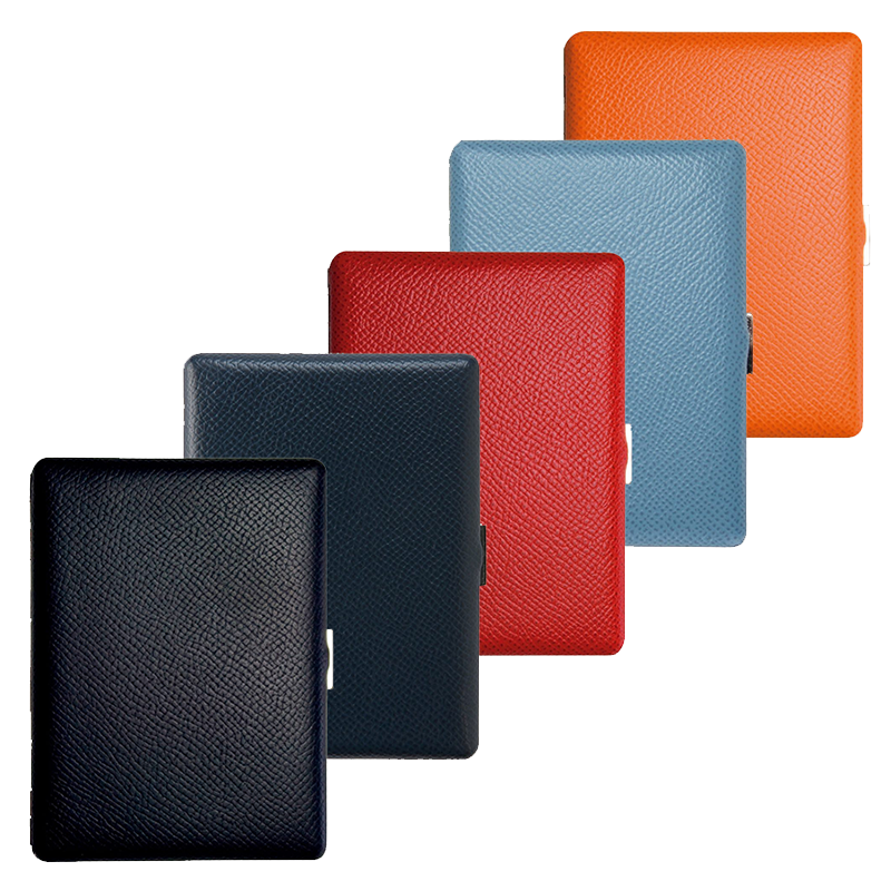 Tsubota Pearl Cosmos Noblesse Calf Leather Cigarette Case