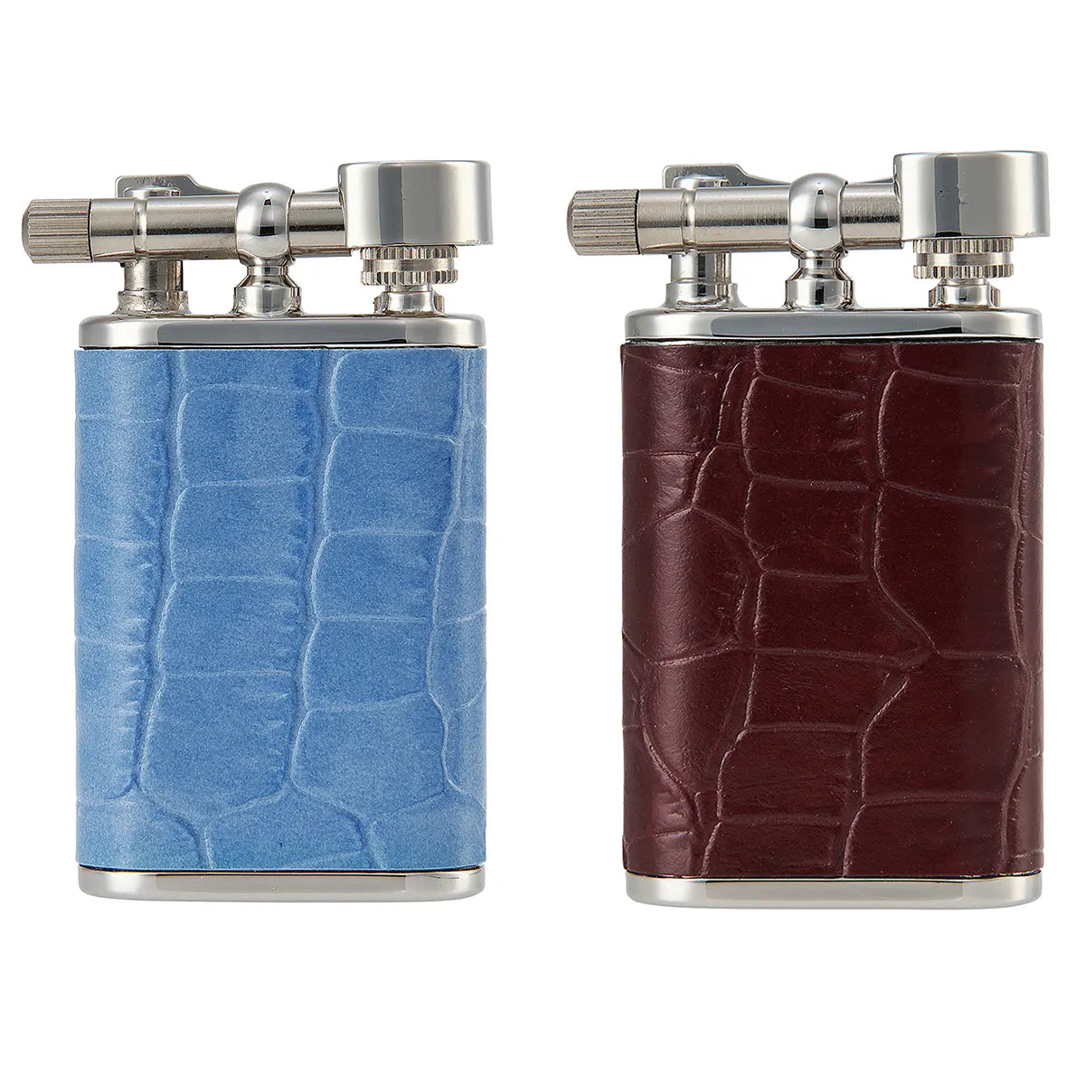 Tsubota Pearl NB Long Croco Leather Lighters