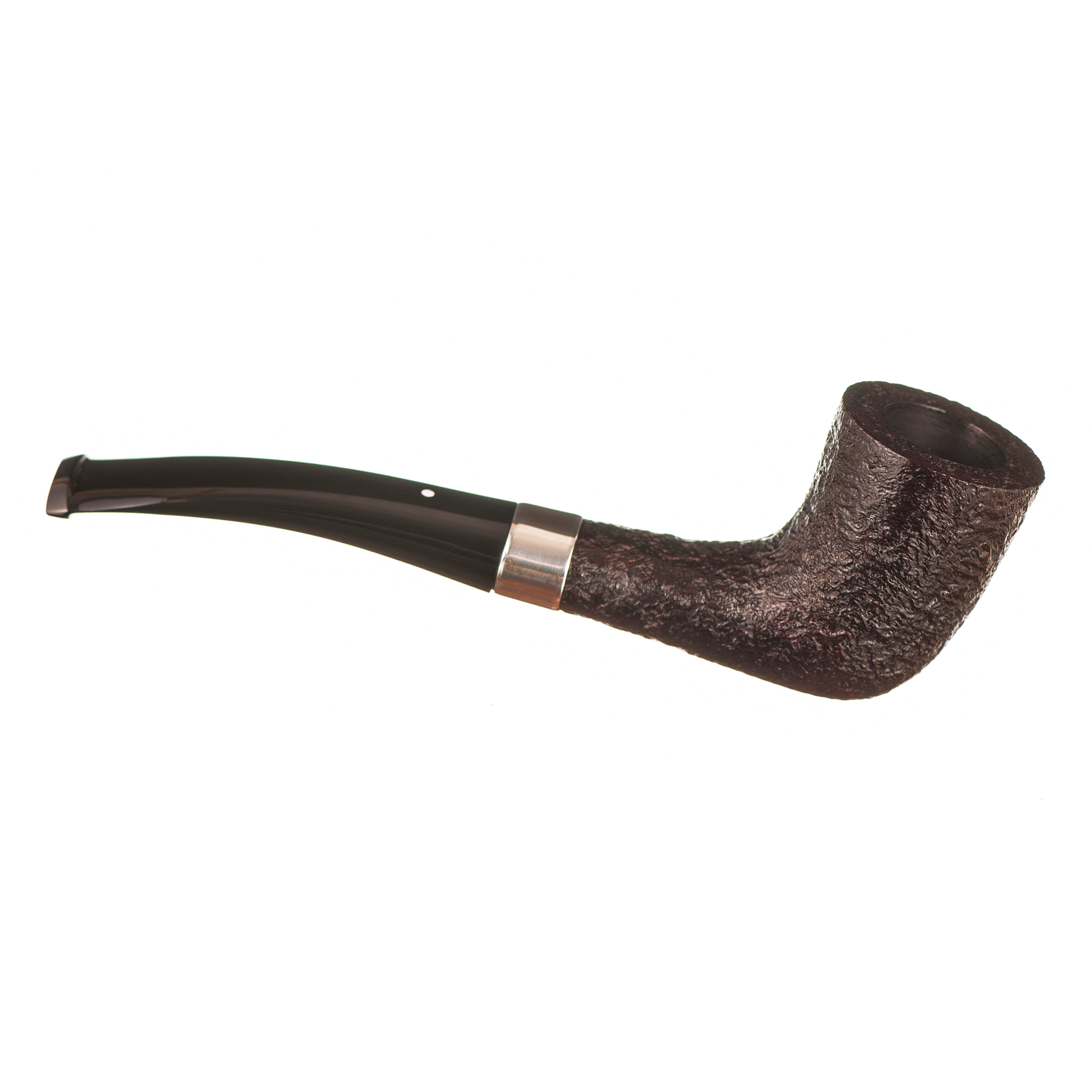 Dunhill Shell Briar 3421 Silver Band Pipe