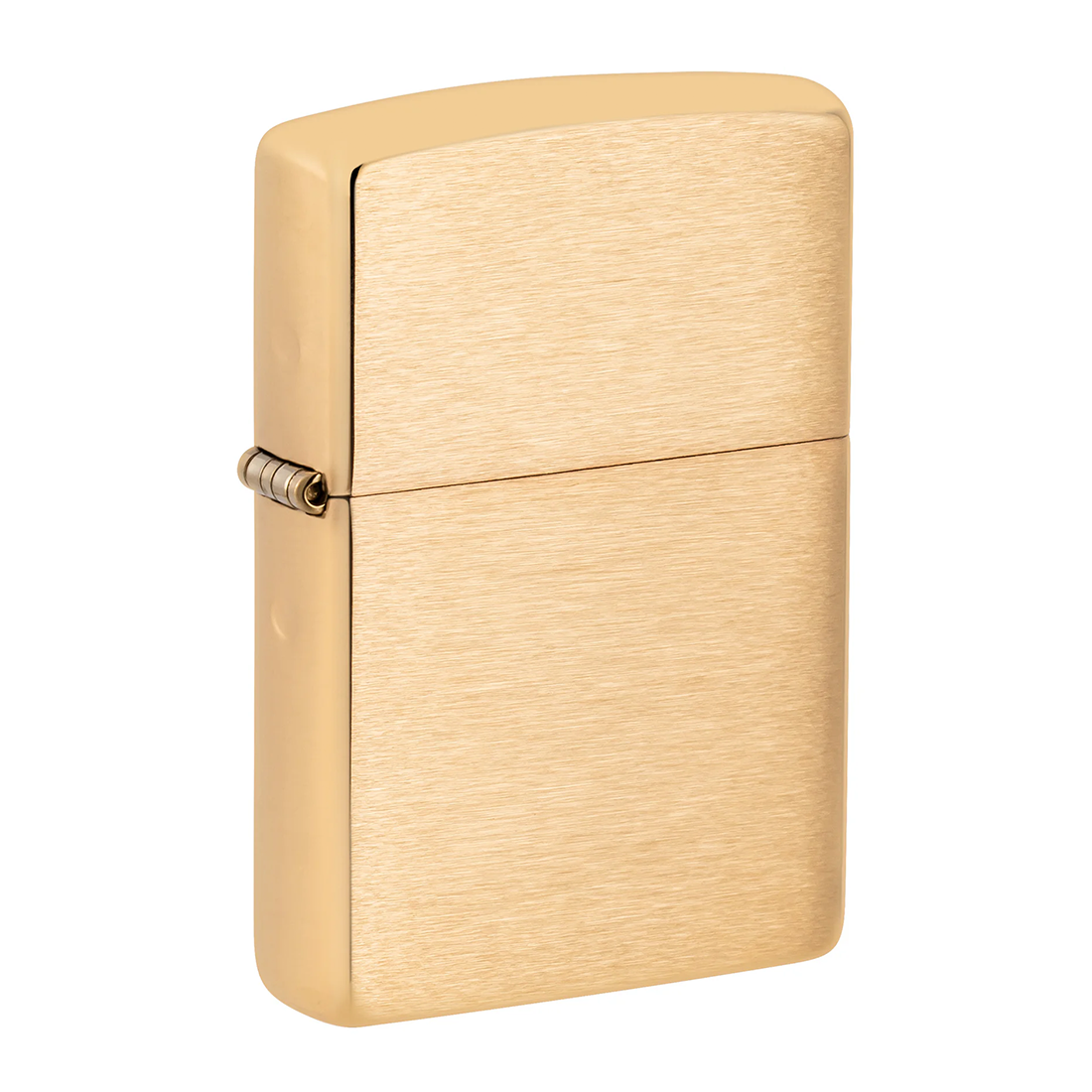 Brushed Brass Armor Zippo
