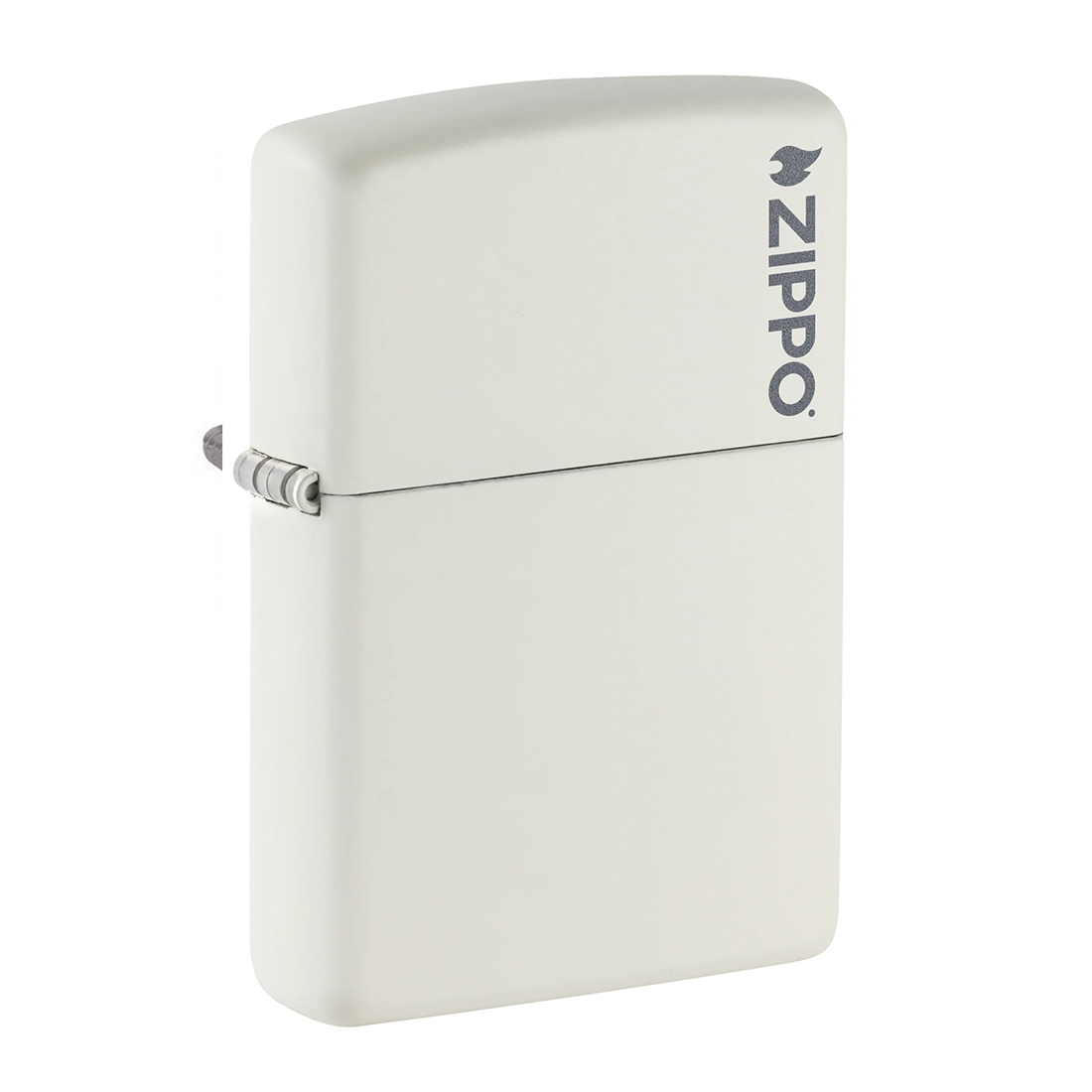 Matte White with Zippo Logo