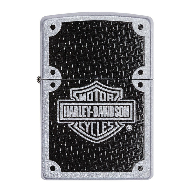 Harley-Davidson Carbon Fiber Effect Zippo Lighter