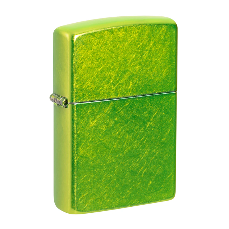 Lurid Green Zippo
