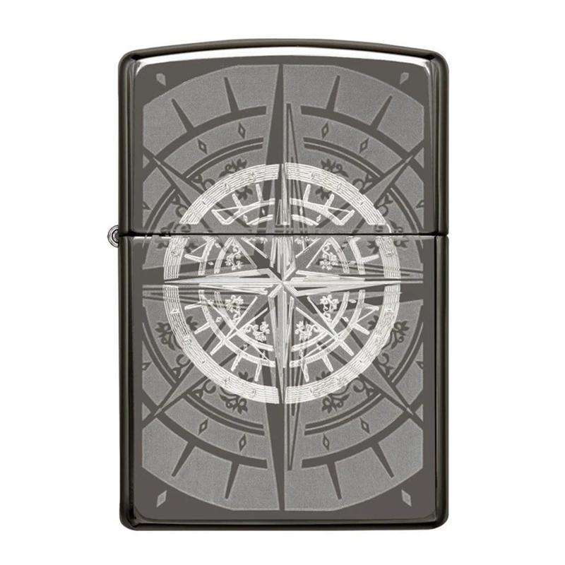 Compass Zippo Lighter