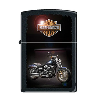 Harley-Davidson Motorcycle Image Zippo Lighter